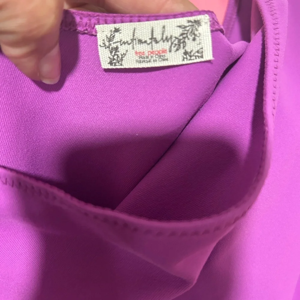 Free People Bold Pink Top